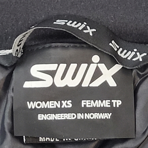 Swix Romsdal 2 Black Side Zip No Bulk Insulated Quilted Winter Skirt - Size XS - Picture 10 of 12